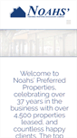 Mobile Screenshot of noahsproperties.com